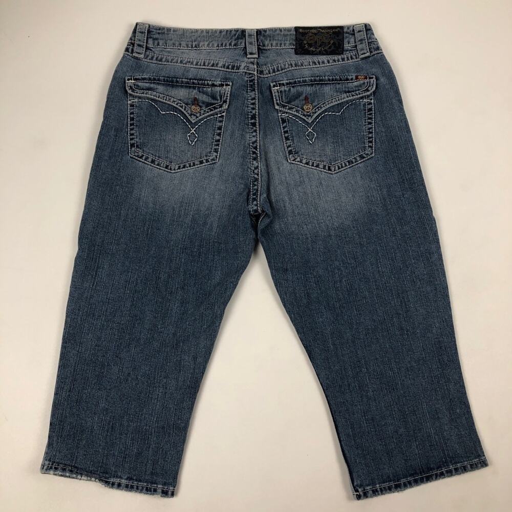 Bootheel Cropped Capri Jeans Size 32